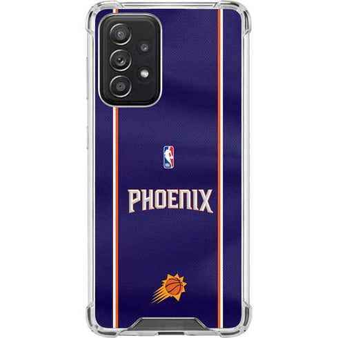 NBA Phoenix Suns Jersey Galaxy A52 5G Clear Case