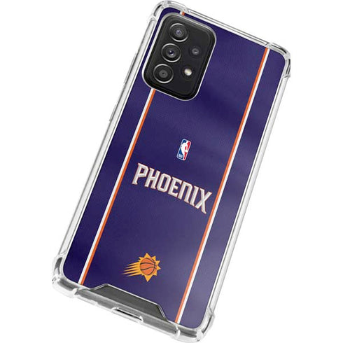 NBA Phoenix Suns Jersey Galaxy A52 5G Clear Case