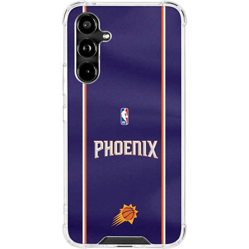 NBA Phoenix Suns Jersey Galaxy A54 5G Clear Case