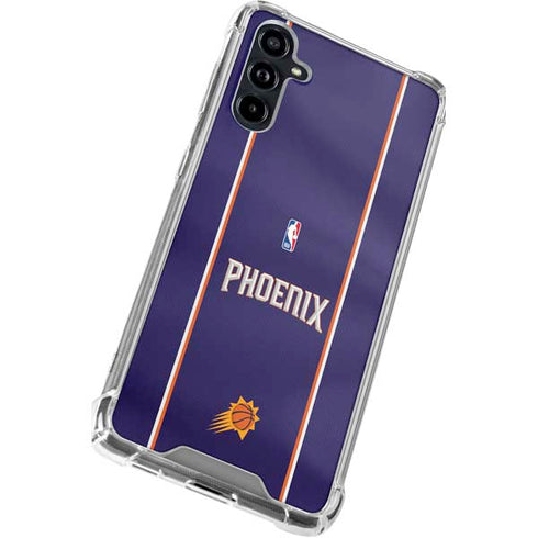 NBA Phoenix Suns Jersey Galaxy A54 5G Clear Case