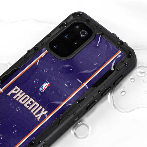 NBA Phoenix Suns Jersey Galaxy S20 Plus Waterproof Case