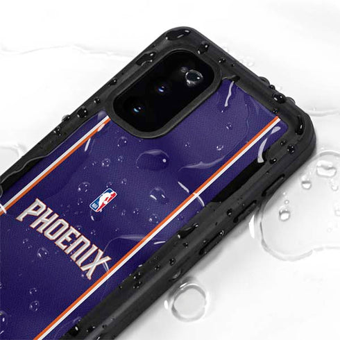 NBA Phoenix Suns Jersey Galaxy S20 Waterproof Case