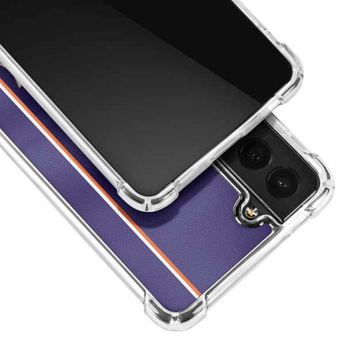 NBA Phoenix Suns Jersey Galaxy S21 FE Clear Case