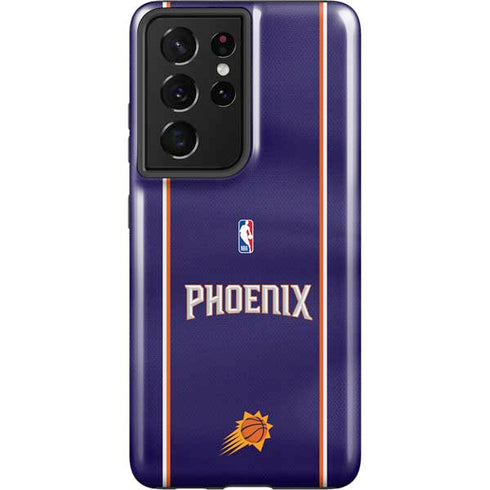 NBA Phoenix Suns Jersey Galaxy S21 Ultra 5G Pro Case