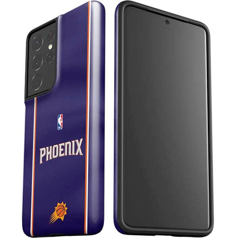 NBA Phoenix Suns Jersey Galaxy S21 Ultra 5G Pro Case