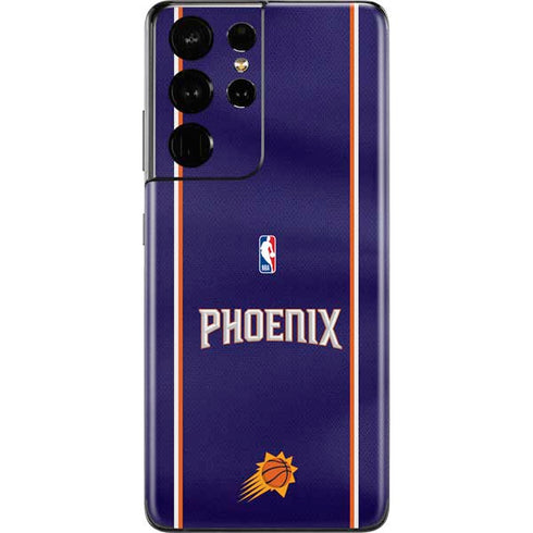 NBA Phoenix Suns Jersey Galaxy S21 Ultra 5G Skin