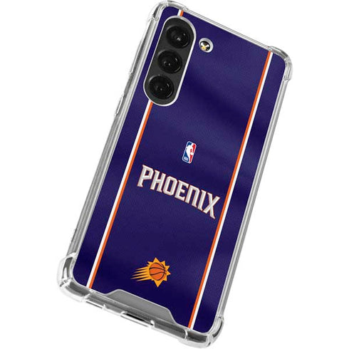 NBA Phoenix Suns Jersey Galaxy S23 Clear Case