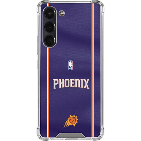 NBA Phoenix Suns Jersey Galaxy S23 FE Clear Case