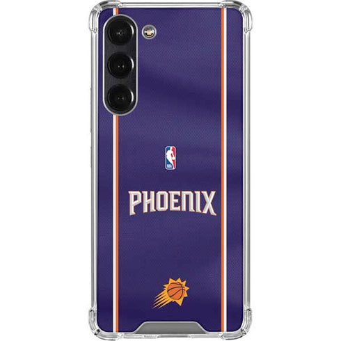 NBA Phoenix Suns Jersey Galaxy S23 Plus Clear Case