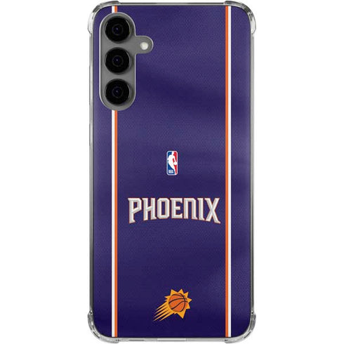 NBA Phoenix Suns Jersey Galaxy S24 Plus Clear Case