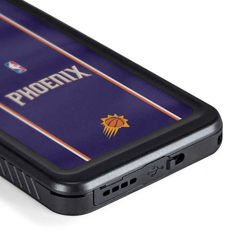 NBA Phoenix Suns Jersey Galaxy S24 Plus Waterproof Case