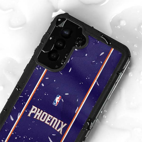 NBA Phoenix Suns Jersey Galaxy S24 Plus Waterproof Case