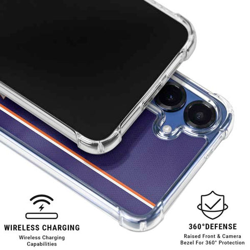 NBA Phoenix Suns Jersey Galaxy S25 Clear Case