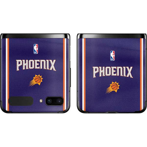 NBA Phoenix Suns Jersey Galaxy Z Flip Skin
