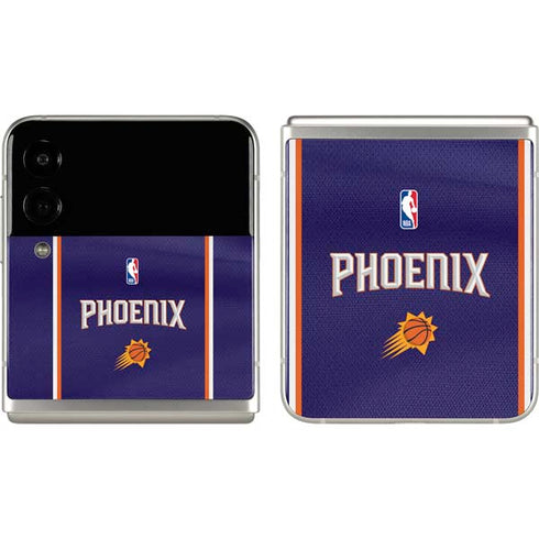 NBA Phoenix Suns Jersey Galaxy Z Flip3 5G Skin