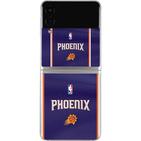 NBA Phoenix Suns Jersey Galaxy Z Flip3 5G Skin