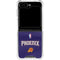 NBA Phoenix Suns Jersey Galaxy Z Flip5 5G Clear Case