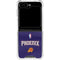 NBA Phoenix Suns Jersey Galaxy Z Flip6 Clear Case