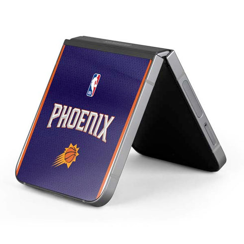 NBA Phoenix Suns Jersey Galaxy Z Flip6 Skin