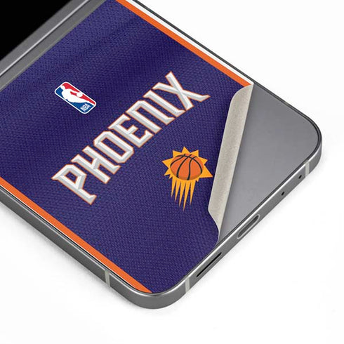 NBA Phoenix Suns Jersey Galaxy Z Flip6 Skin