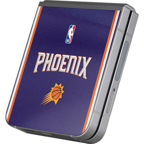NBA Phoenix Suns Jersey Galaxy Z Flip6 Skin