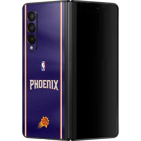 NBA Phoenix Suns Jersey Galaxy Z Fold3 5G Skin