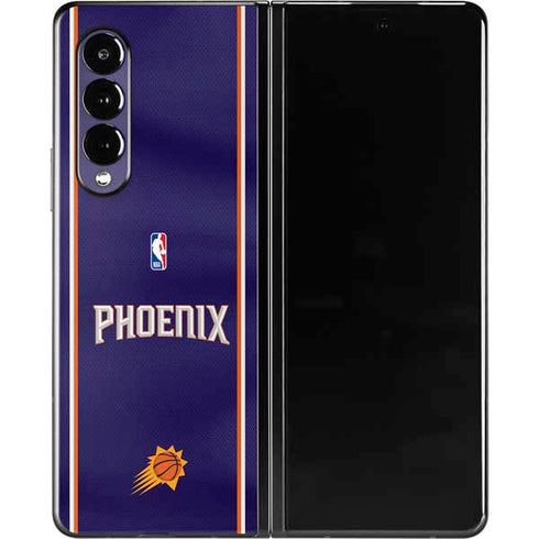 NBA Phoenix Suns Jersey Galaxy Z Fold3 5G Skin