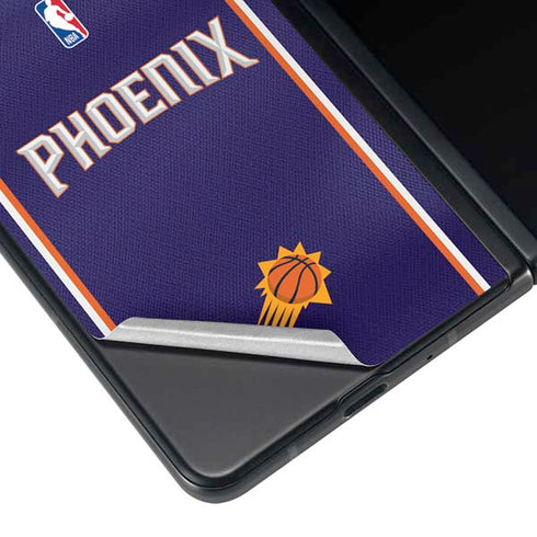 NBA Phoenix Suns Jersey Galaxy Z Fold3 5G Skin