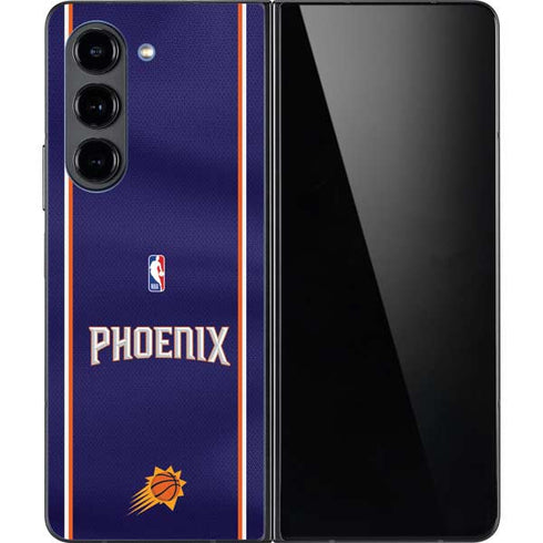 NBA Phoenix Suns Jersey Galaxy Z Fold5 5G Skin
