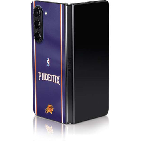 NBA Phoenix Suns Jersey Galaxy Z Fold5 5G Skin