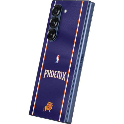 NBA Phoenix Suns Jersey Galaxy Z Fold6 Skin