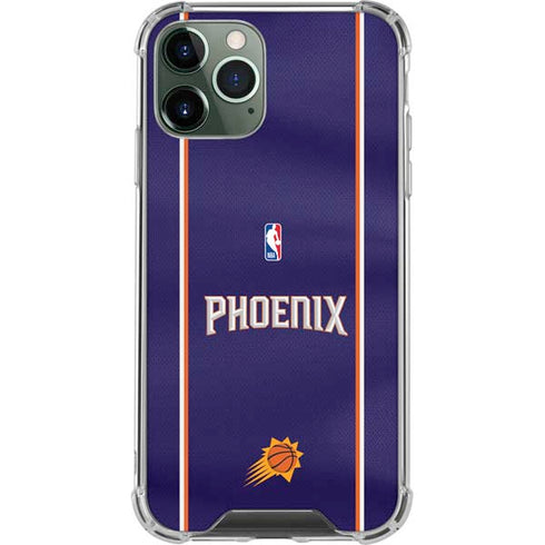 NBA Phoenix Suns Jersey iPhone 11 Pro Max Clear Case
