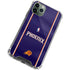 NBA Phoenix Suns Jersey iPhone 11 Pro Max Clear Case