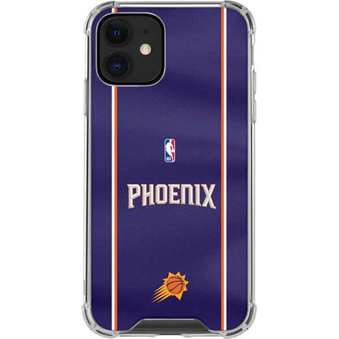 NBA Phoenix Suns Jersey iPhone 12 Mini Clear Case