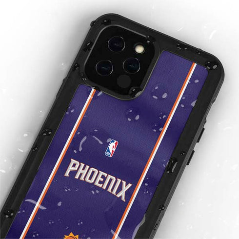 NBA Phoenix Suns Jersey iPhone 12 Pro Waterproof Case