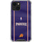 NBA Phoenix Suns Jersey iPhone 13 Clear Case