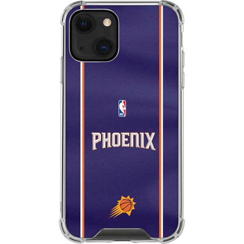 NBA Phoenix Suns Jersey iPhone 13 Mini Clear Case