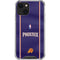 NBA Phoenix Suns Jersey iPhone 13 Mini Clear Case