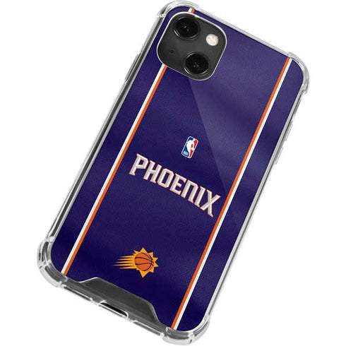 NBA Phoenix Suns Jersey iPhone 13 Mini Clear Case