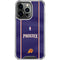 NBA Phoenix Suns Jersey iPhone 13 Pro Clear Case
