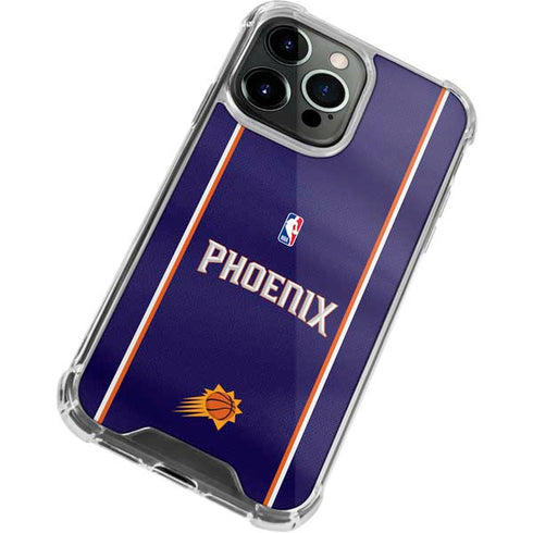 NBA Phoenix Suns Jersey iPhone 13 Pro Clear Case