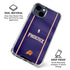 NBA Phoenix Suns Jersey iPhone 14 Plus Clear Case