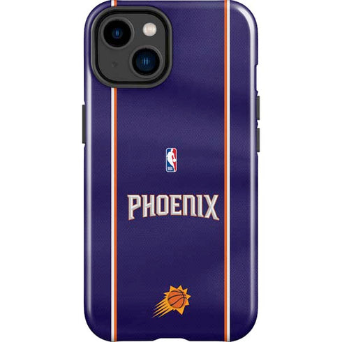 NBA Phoenix Suns Jersey iPhone 14 Plus Impact Case
