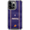 NBA Phoenix Suns Jersey iPhone 14 Pro Clear Case