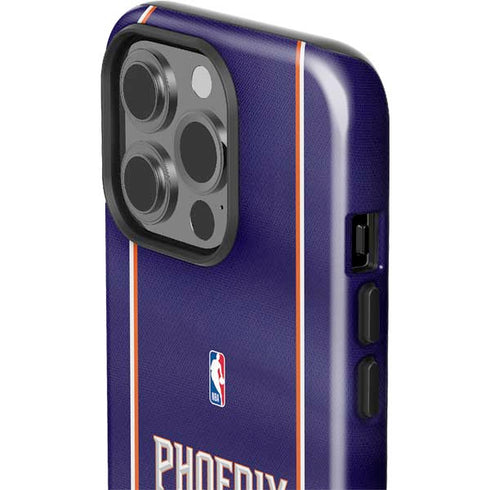 NBA Phoenix Suns Jersey iPhone 14 Pro Impact Case