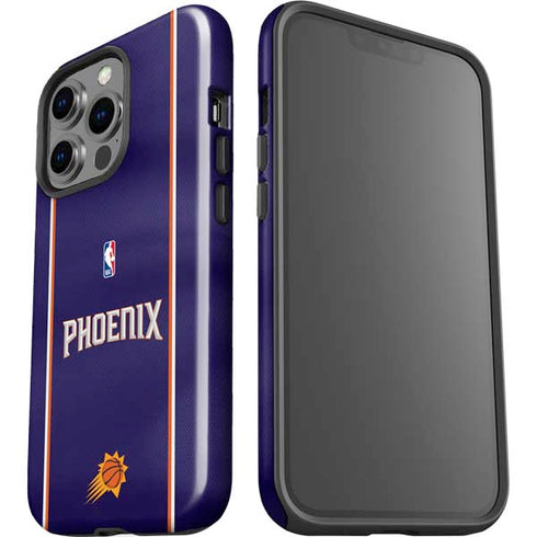NBA Phoenix Suns Jersey iPhone 14 Pro Impact Case