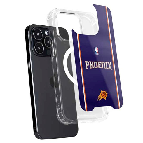 NBA Phoenix Suns Jersey iPhone 14 Pro MagSafe Case