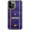 NBA Phoenix Suns Jersey iPhone 14 Pro Max Clear Case