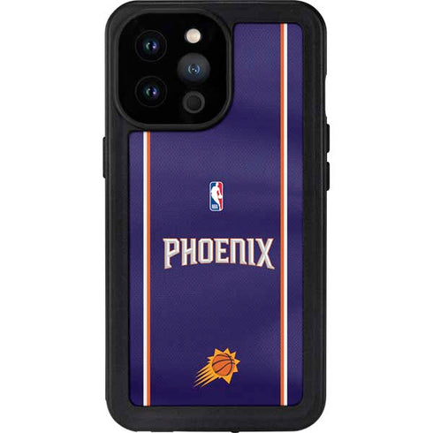 NBA Phoenix Suns Jersey iPhone 14 Pro Max Waterproof Case