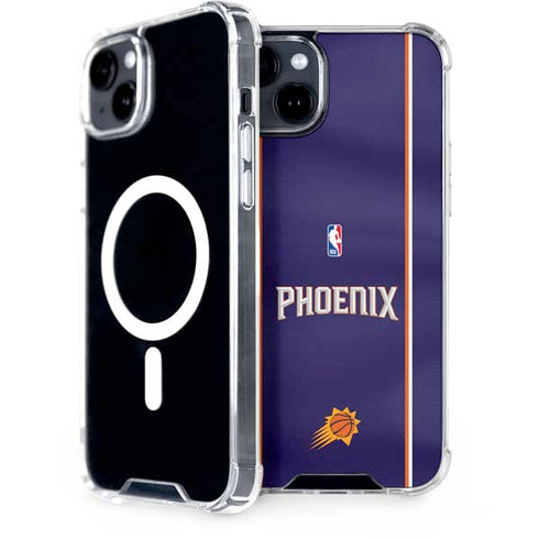 NBA Phoenix Suns Jersey iPhone 15 MagSafe Case